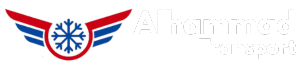Alhammad Transport LLC Logo White